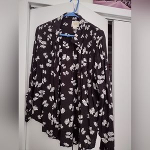 Anthropologie Maeve button up shirt size 14